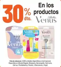 Alkosto Gillette venus en los productos oferta