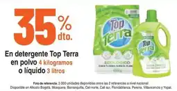 Alkosto Top terra en detergente en polvo oferta