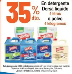 Alkosto Dersa en detergente líquido oferta