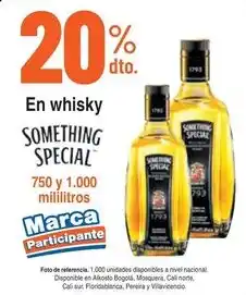 Alkosto Something special en whisky oferta
