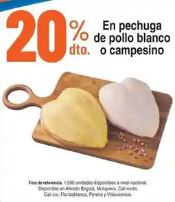 Alkosto En pechuga de pollo blanco o campesino oferta