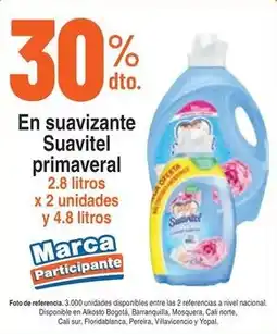 Alkosto Suavitel en suavizante primaveral oferta
