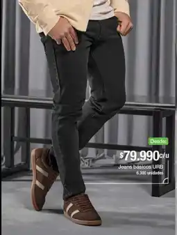 Jumbo URB jeans básicos oferta