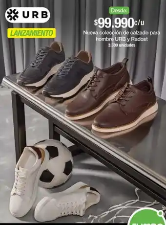 URB y Radost nueva colección de calzado para hombre