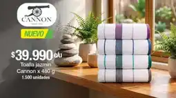 Jumbo Cannon toalla jazmin oferta