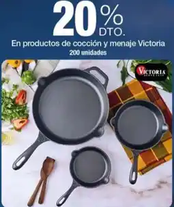 Jumbo Victoria en productos de cocción y menaje oferta