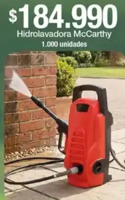 Jumbo McCarthy hidrolavadora oferta