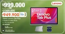 Jumbo Lenovo tab plus oferta