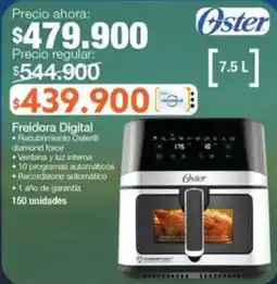 Jumbo Oster freidora digital recubrimiento diamond force oferta