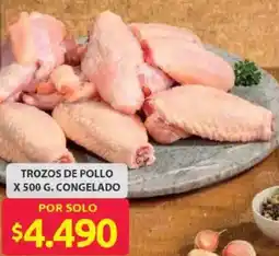 Ara Trozos de pollo congelado oferta