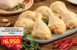 Ara Muslo de pollo campesino refrigerado oferta
