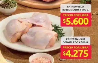 Contramuslo congelado
