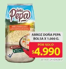 Ara Doña pepa arroz parbolizado bolsa oferta