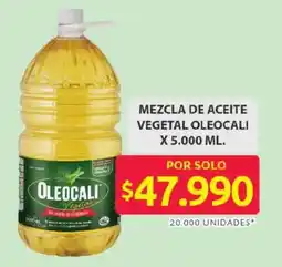 Ara Oleocali mezcla de aceite vegetal oferta