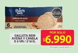 Ara Bem galleta avena y canela oferta