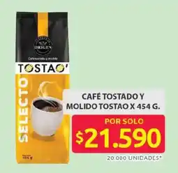 Ara Tostao café tostado y molido oferta