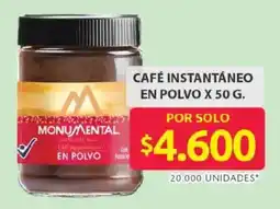 Ara Monumental café instantáneo en polvo oferta