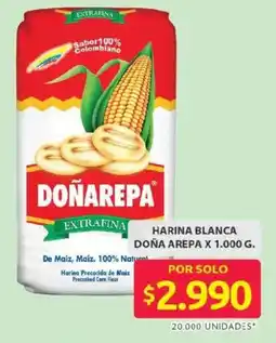 Ara Doña arepa harina blanca oferta