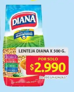Ara Diana lenteja oferta