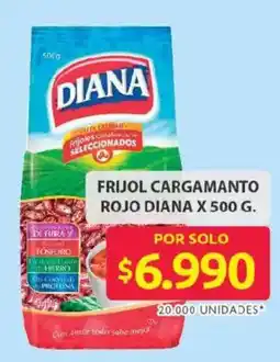 Ara Diana frijol cargamanto rojo oferta
