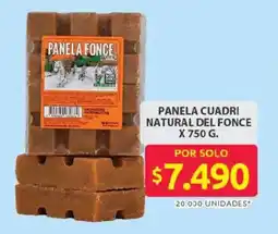 Ara Panela cuadri natural del fonce oferta