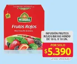 Ara Hindú infusión frutos rojos/bayas oferta