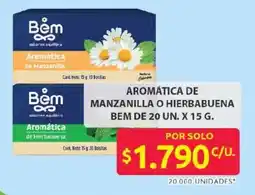 Ara Bem aromática de manzanilla o hierbabuena oferta