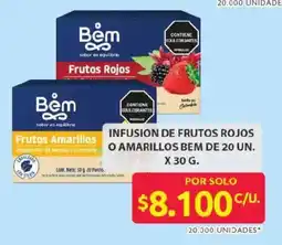 Ara Bem infusion de frutos rojos o amarillos oferta