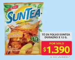 Ara Suntea té en polvo durazno oferta