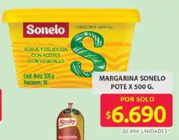 Ara Sonelo margarina pote oferta
