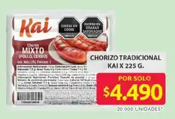 Ara Kai chorizo tradicional oferta
