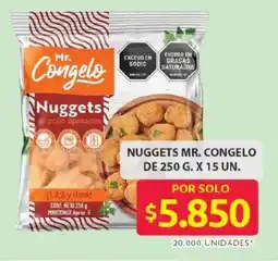 Ara Mr. congelo nuggets oferta
