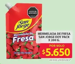Ara San jorge mermelada de fresa doy pack oferta