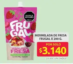 Ara Frugal mermelada de fresa oferta