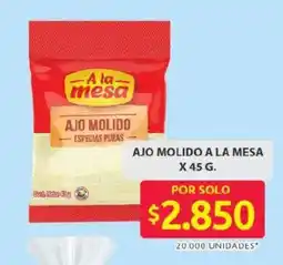 Ara A la mesa ajo molido oferta