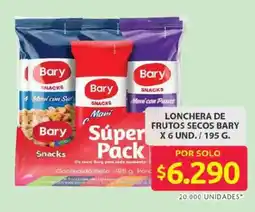 Ara Bary lonchera de frutos secos oferta