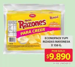 Ara Yupi econopack rizadas mayonesa oferta