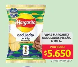 Ara Margarita papas onduladas picaña oferta