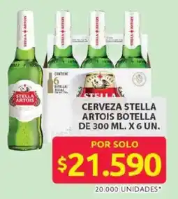 Ara Stella cerveza artois botella oferta