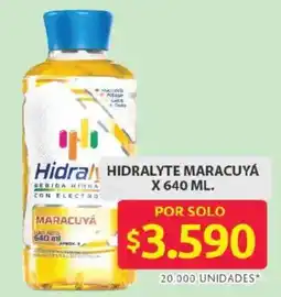 Ara Hidralyte maracuya oferta