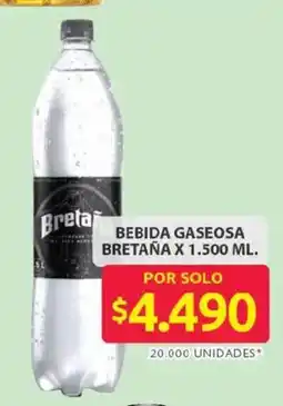 Ara Bretaña bebida gaseosa oferta