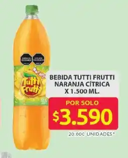 Ara Tutti frutti bebida naranja citrica oferta