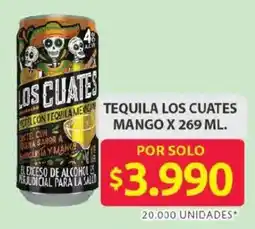 Ara Tequila los cuates mango oferta