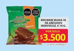 Ara Mama-ía brownie de arequipe individual oferta