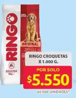 Ara Ringo croquetas oferta