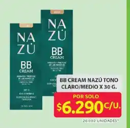 Ara Nazú tono bb cream claro/medio oferta