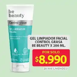 Ara Be beauty gel limpiador facial control grasa oferta