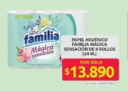Ara Familia papel higiénico mágica sensación oferta