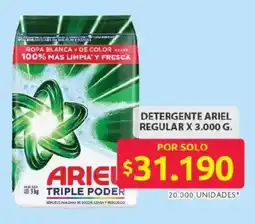 Ara Ariel detergente regular oferta