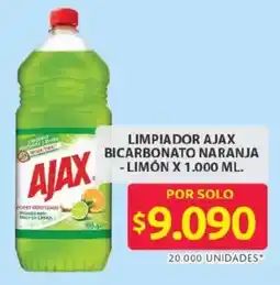 Ara Ajax limpiador bicarbonato naranja - limón oferta